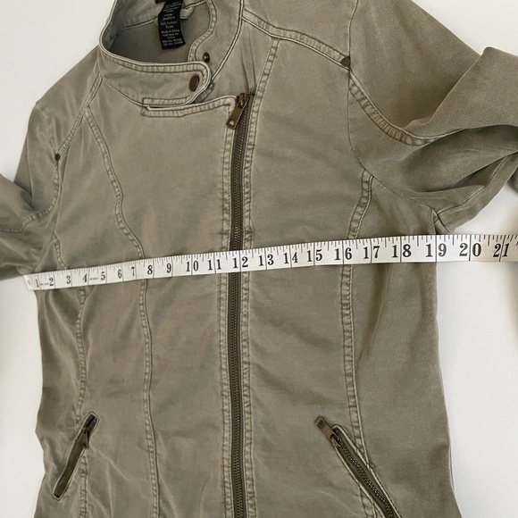 OLSEN moto utility spring jacket size medium - Picture 9 of 11